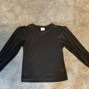 Women's Black Blouse-Size Large
